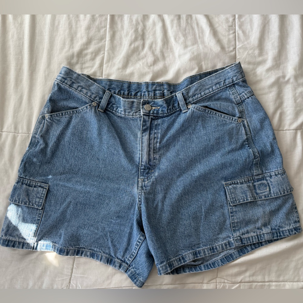 Riders by Lee Blue Women's Cargo Shorts